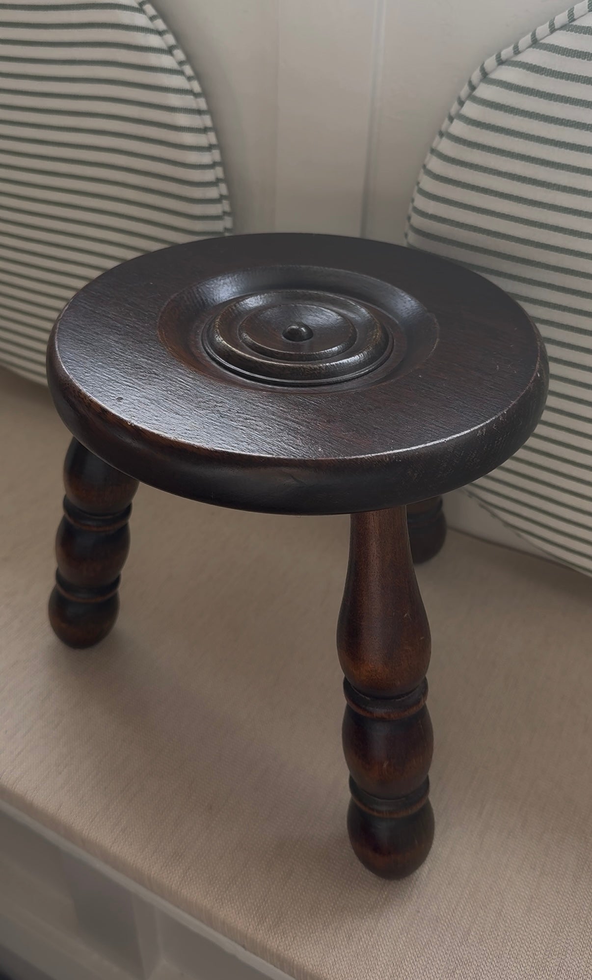 Vintage French Tabouret Stool