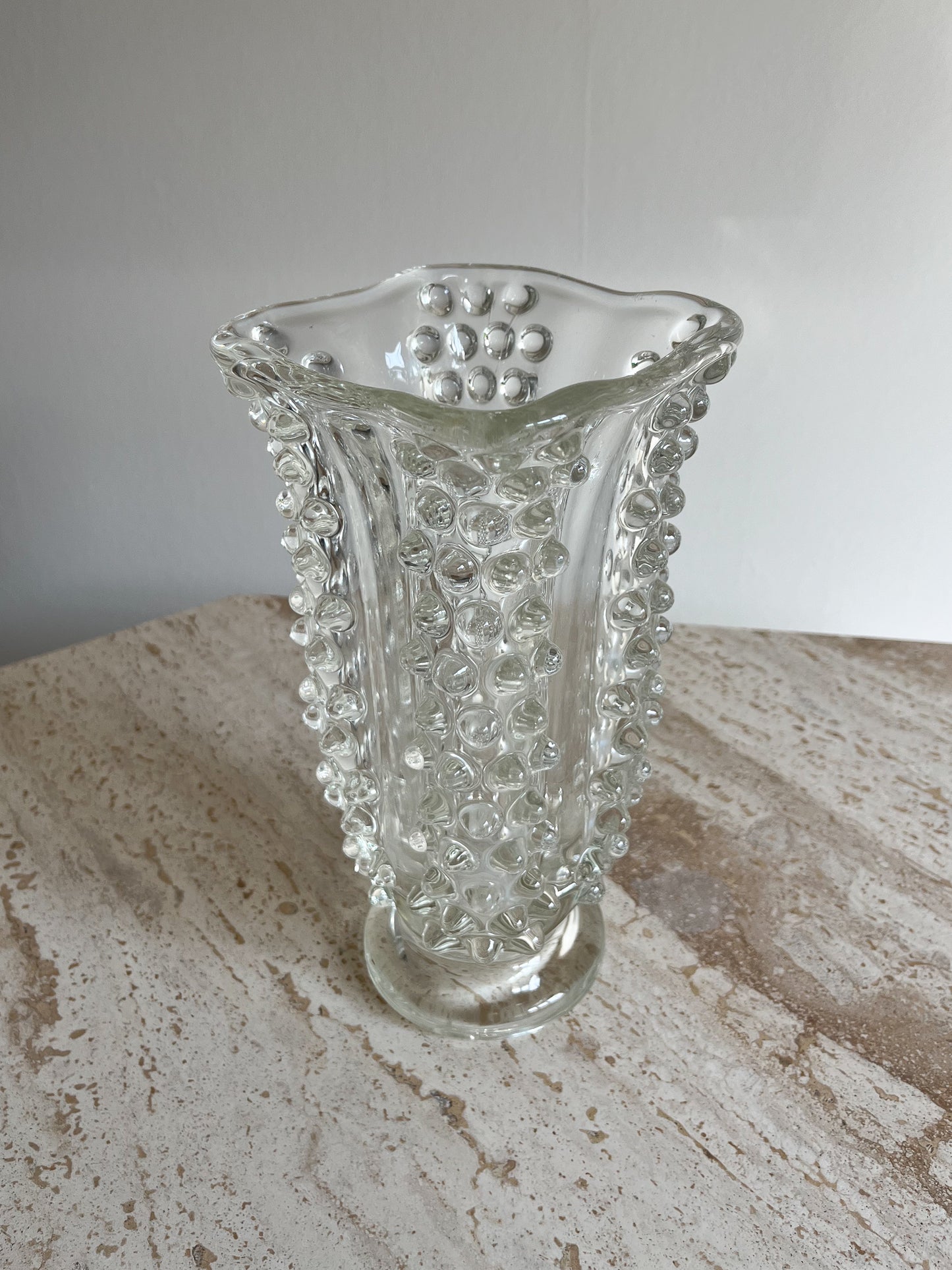 Barovier & Toso Rostrato Murano Glass Vase