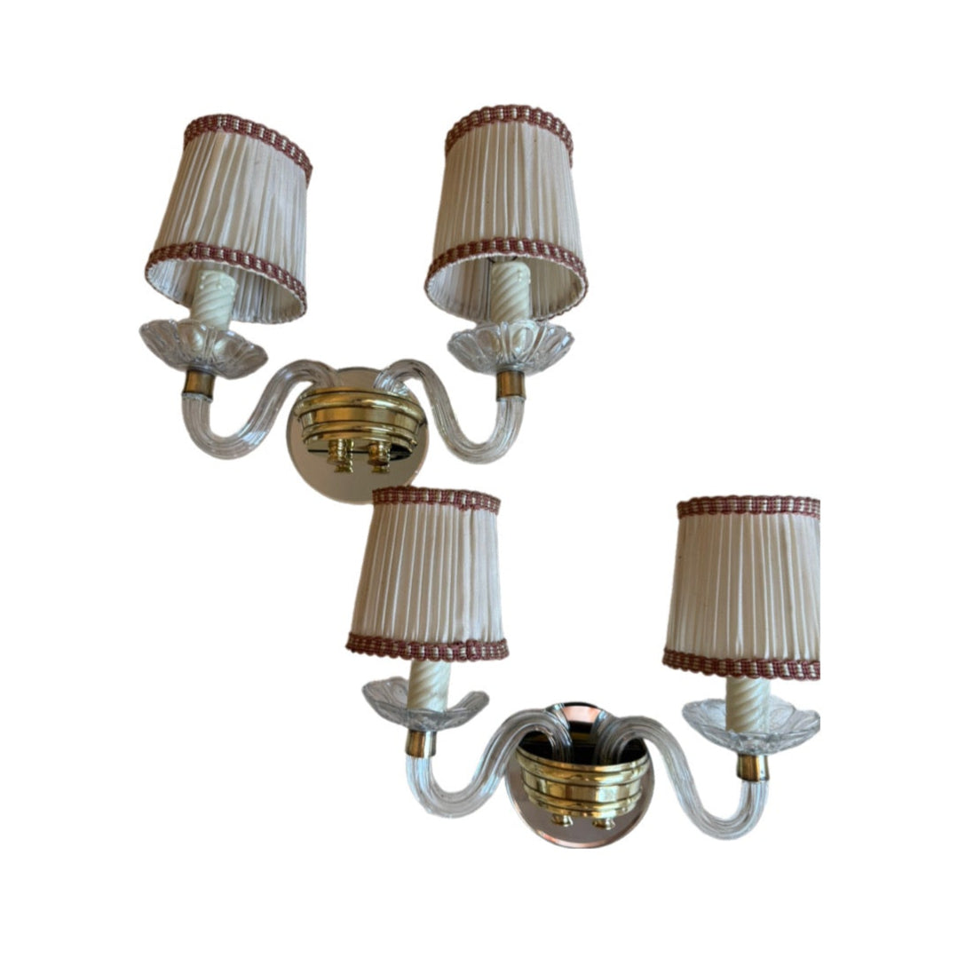 1950's French wall lights