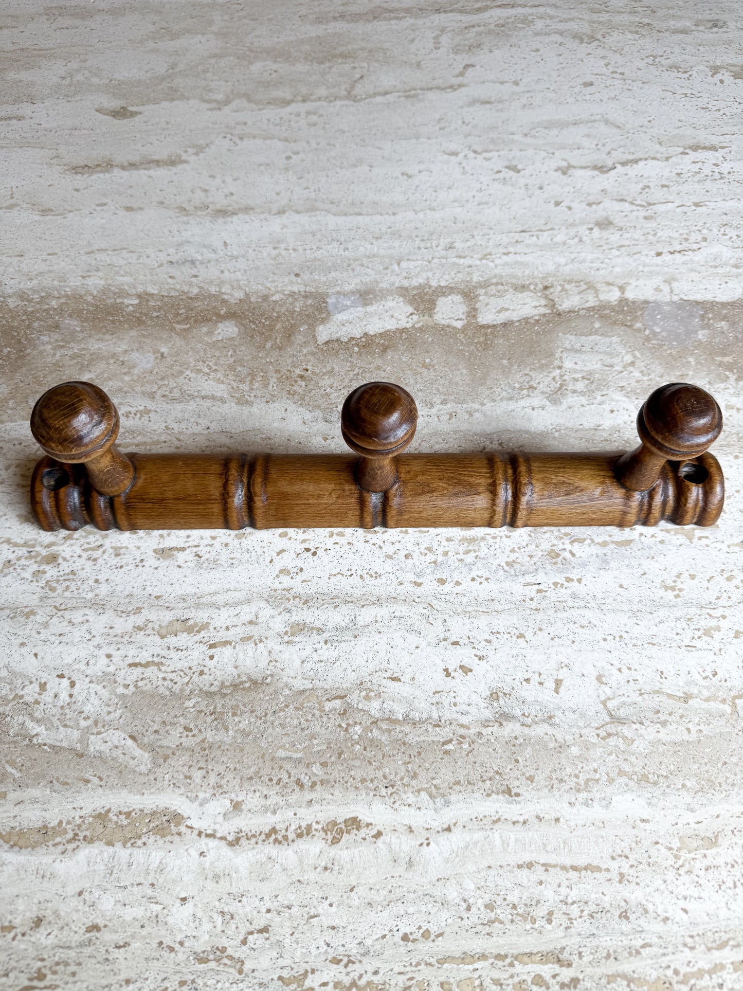 French Faux Bamboo Coat Rack 1940's