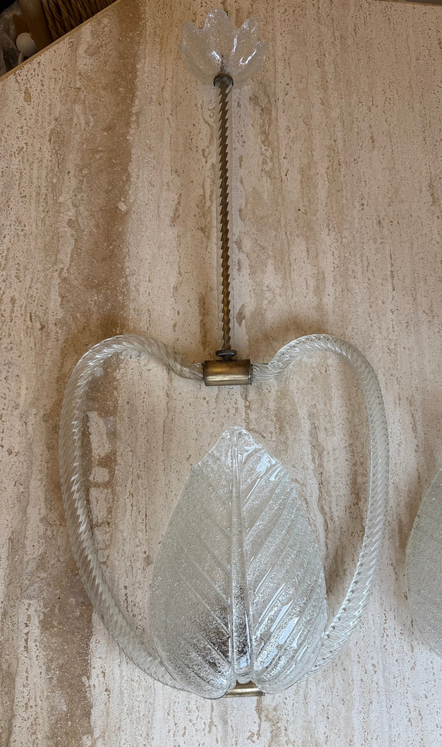 Leaf Murano Pendant Light