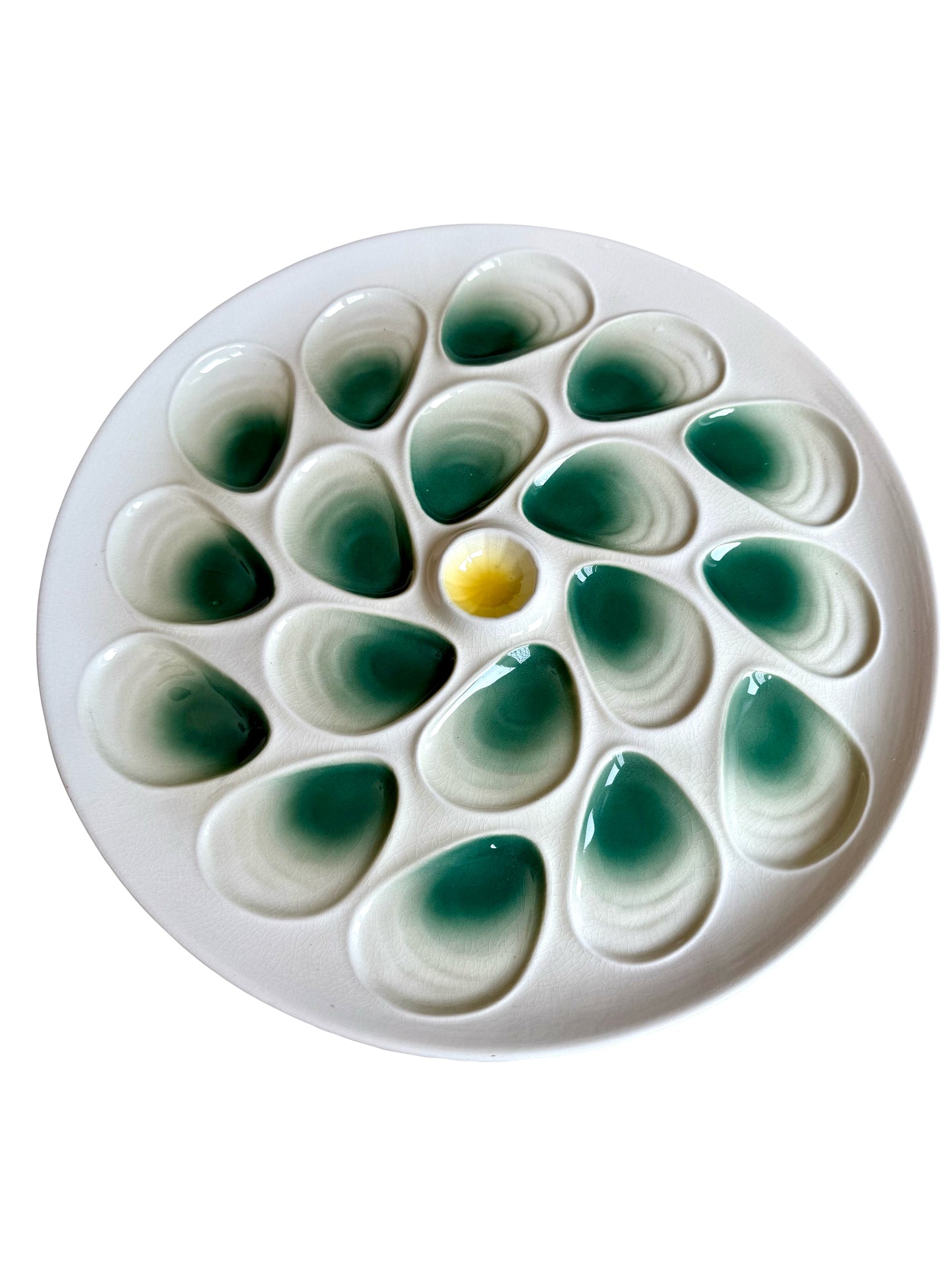 1960's Oyster Plate Salins France