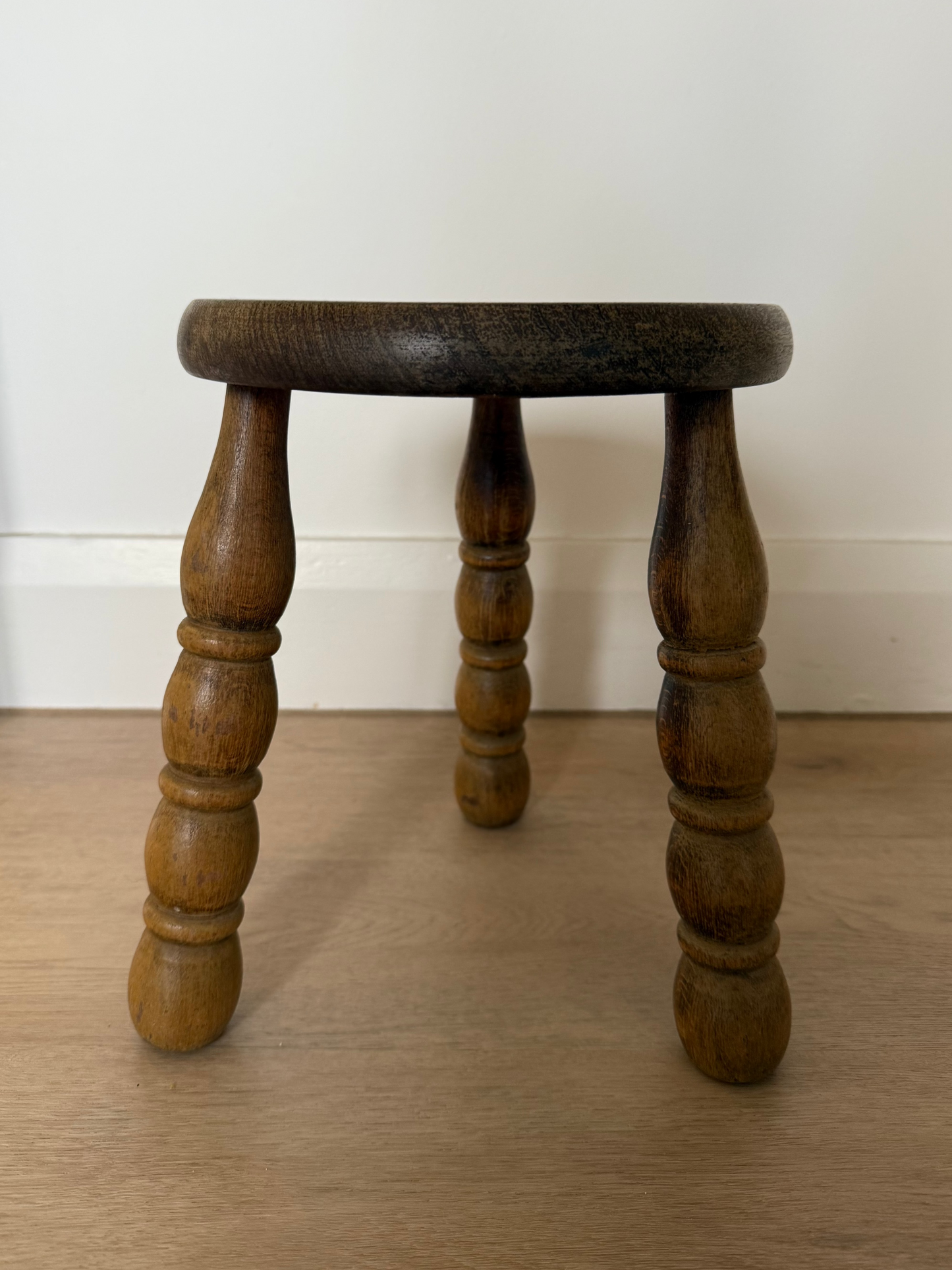 Bobbin Small Stool France Antique