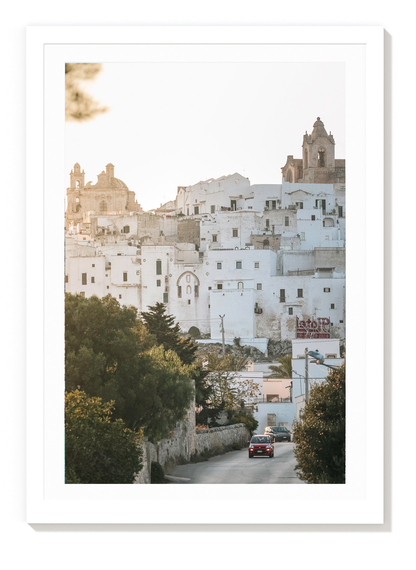 Tramonto Bianco - Puglia Sunset Print Carla & Joel Photography
