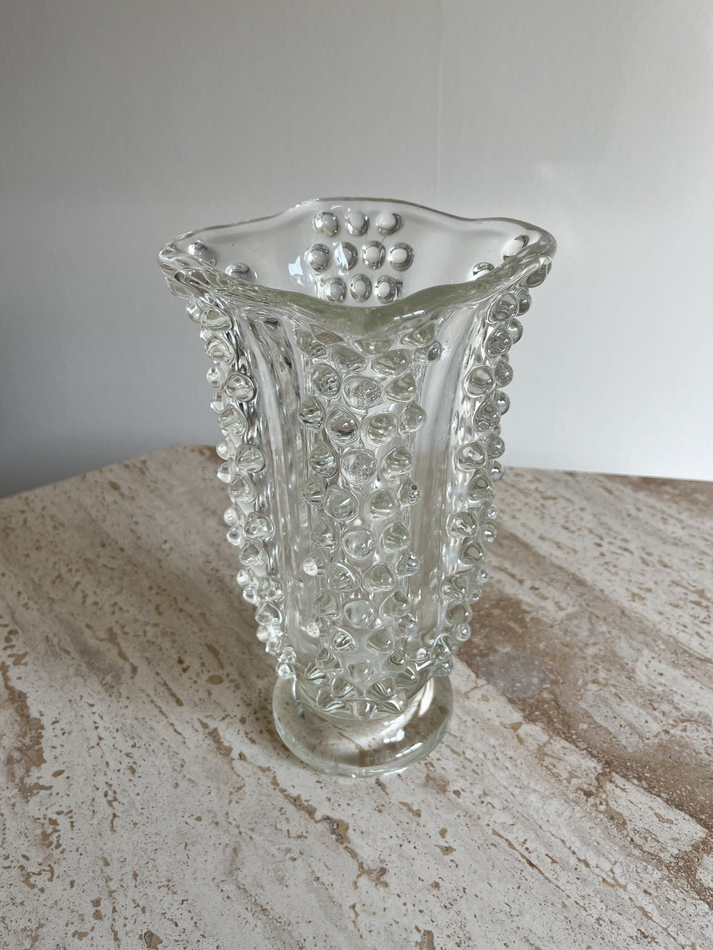 Barovier & Toso Rostrato Murano Glass Vase