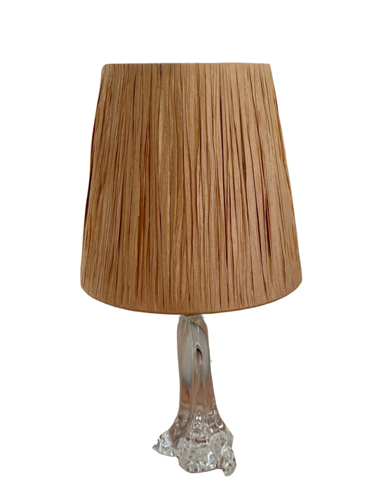 Vintage French Crystal Lamp