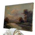 French Oil Painting Stretched Canvas Landscape