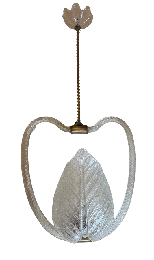 Leaf Murano Pendant Light