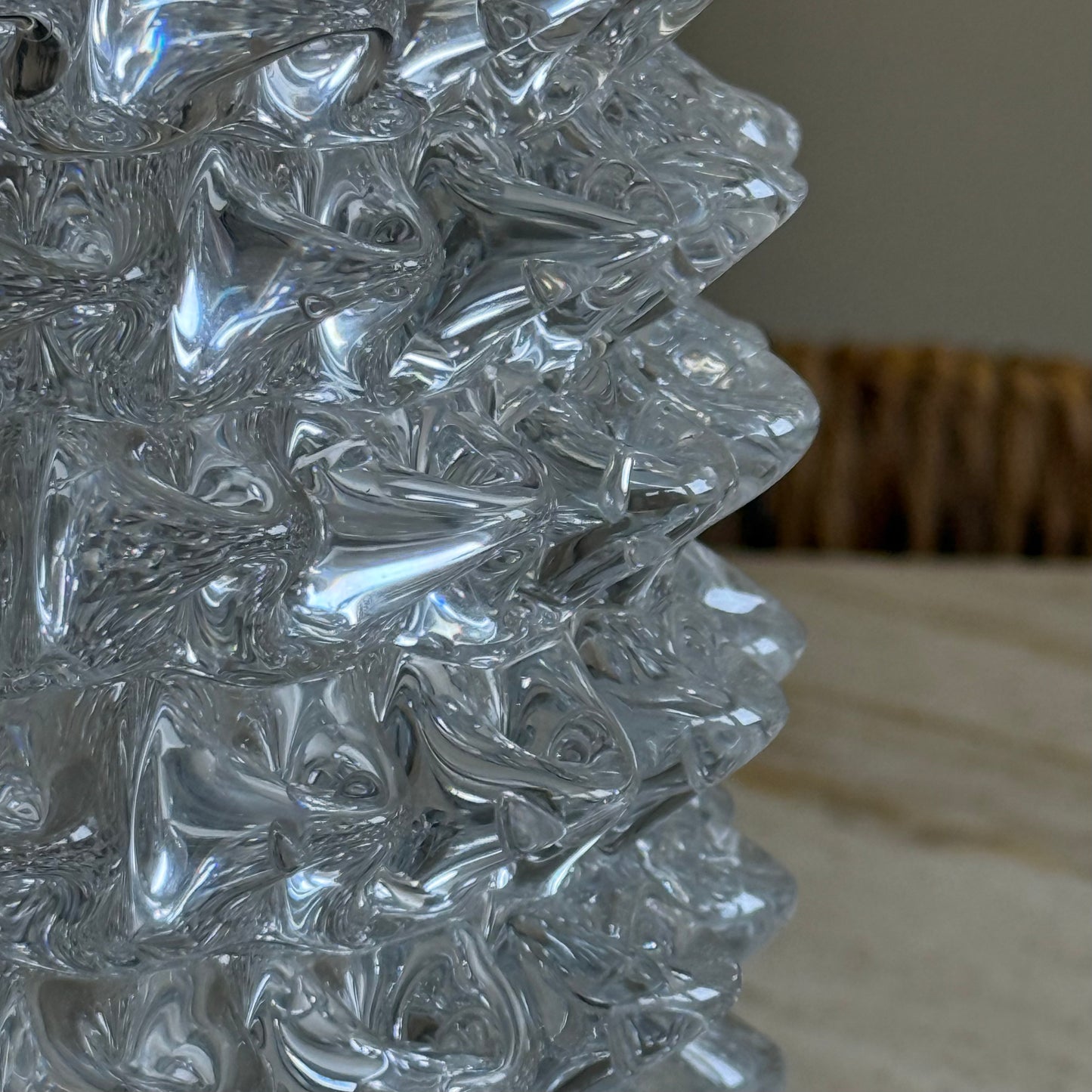 Modern Spikey Vase Column