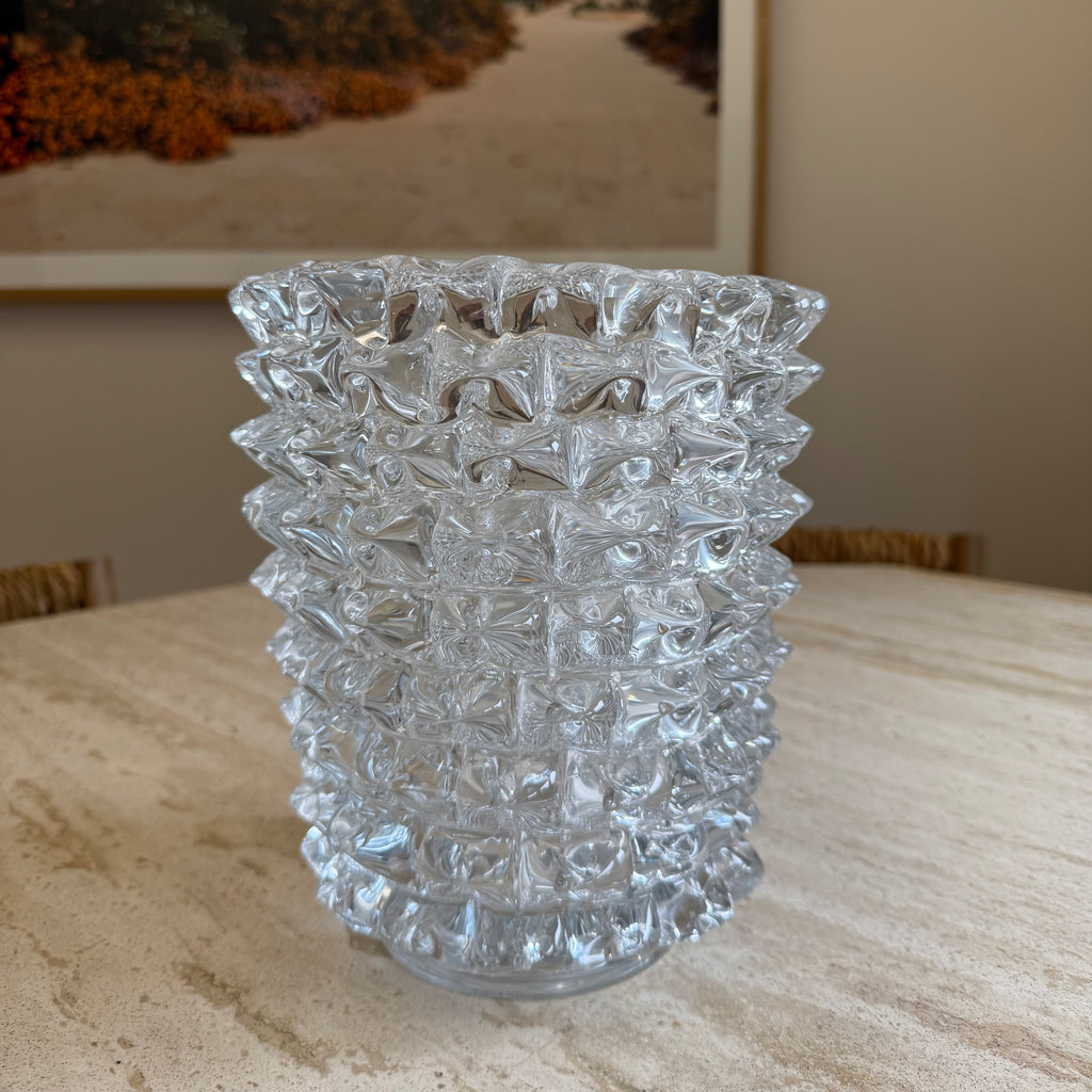 Modern Spikey Vase Open