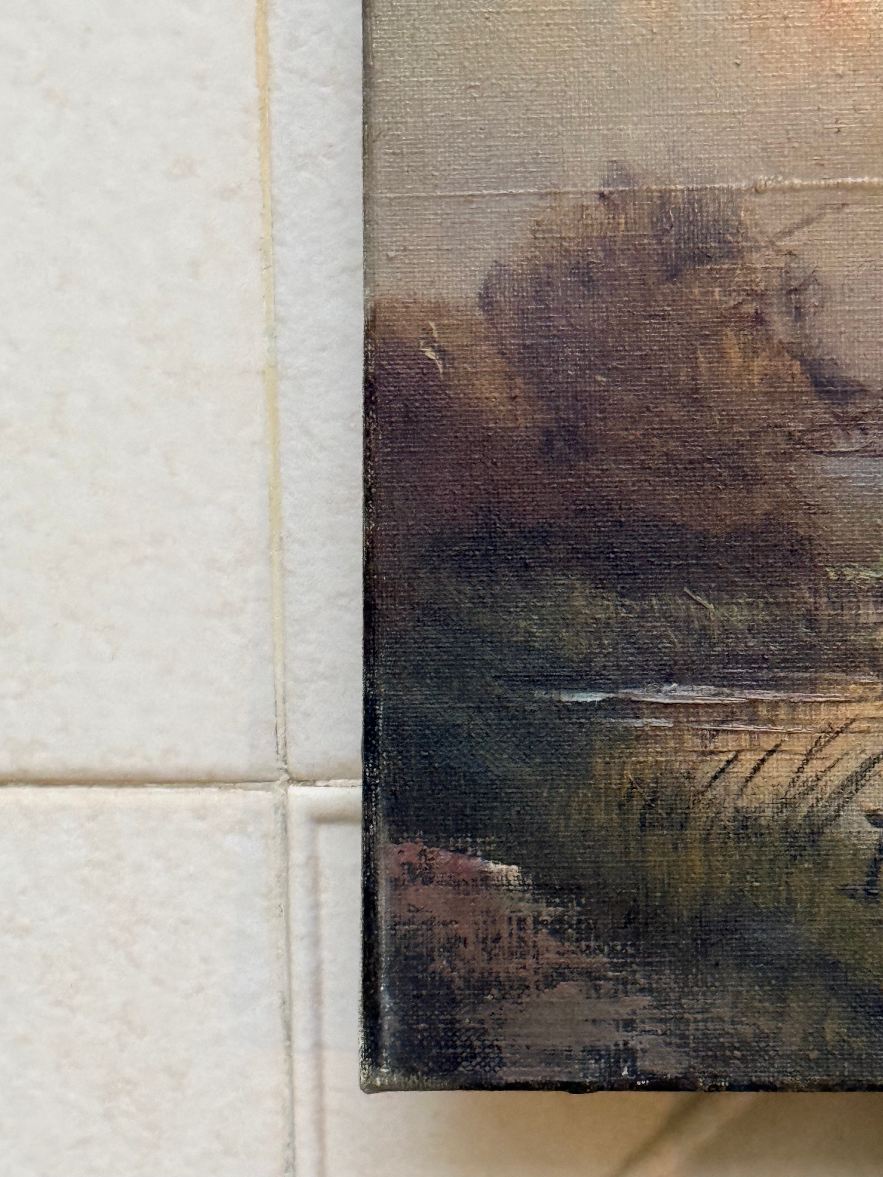 French Oil Painting Stretched Canvas Landscape