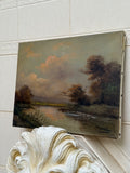 French Oil Painting Stretched Canvas Landscape