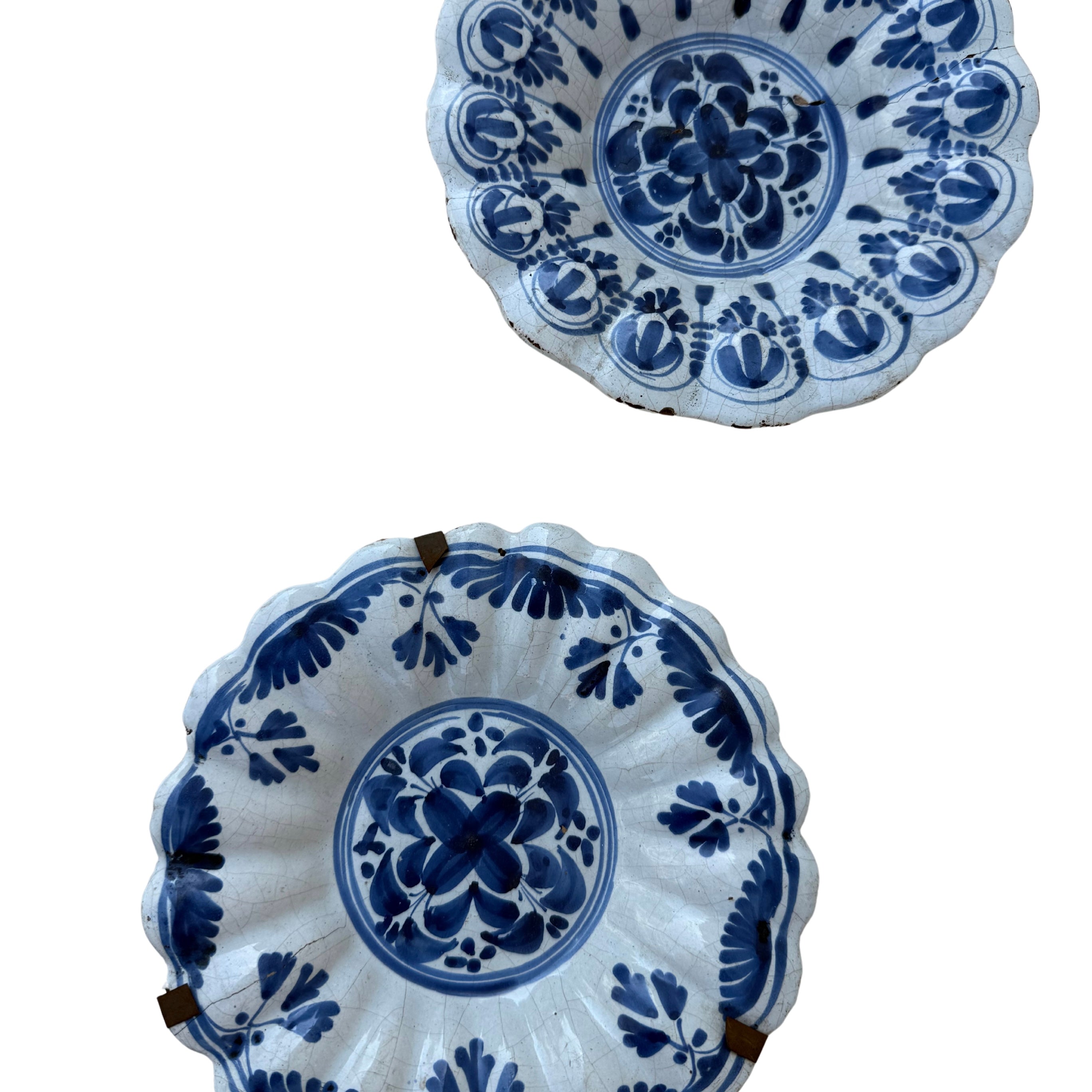 Blue & White Faïence Plates