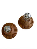 Pair of Mid-Century Italian Pencil Reed Sconces