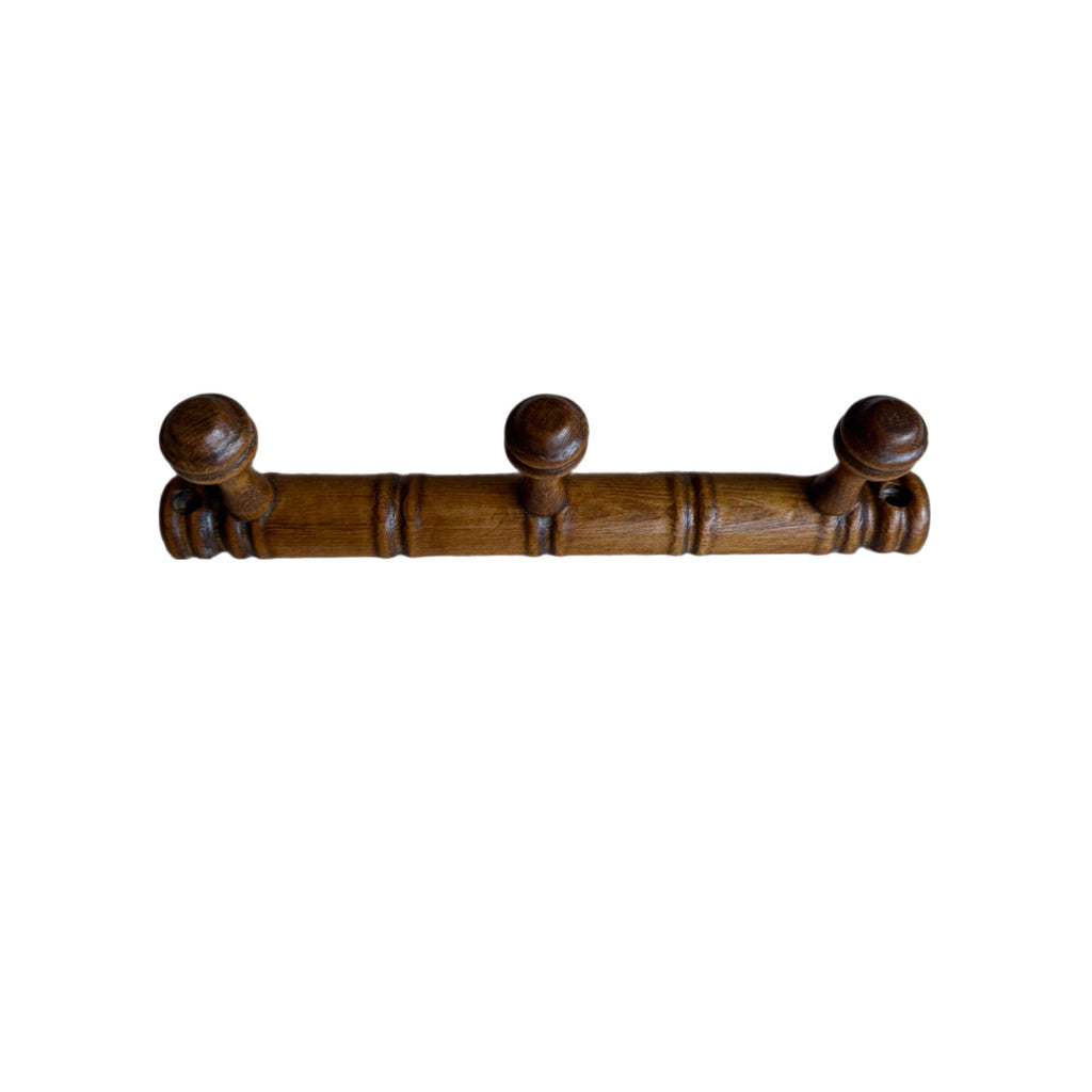 French Faux Bamboo Coat Rack 1940's