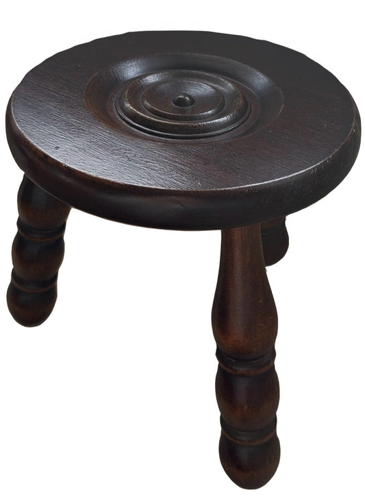 Wooden Milking Stool Antique