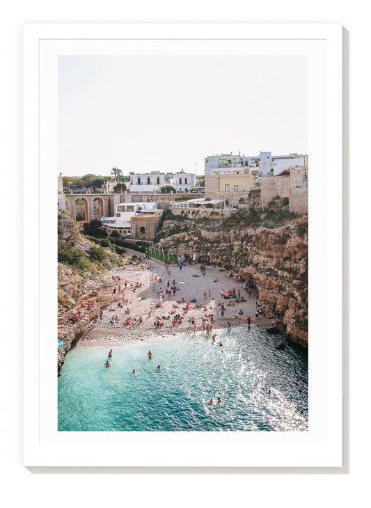 Polignano e Mare - Puglia Italian Beach Print Carla & Joel Photography