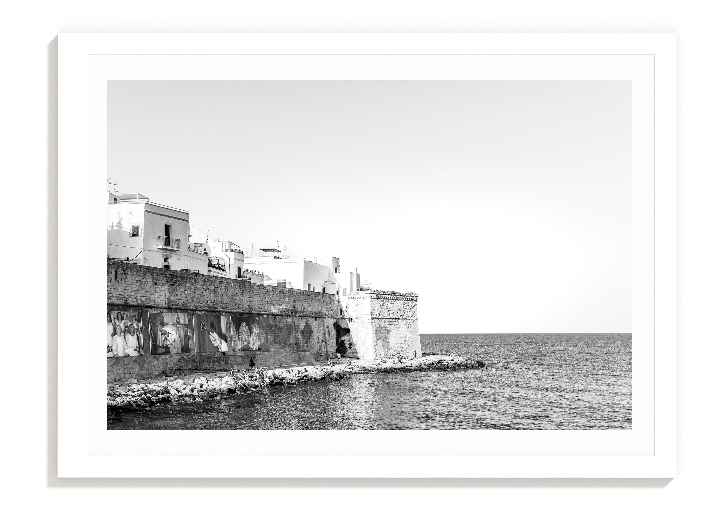 La Rocce- Monopoli Italy Beach Print Carla & Joel Photography