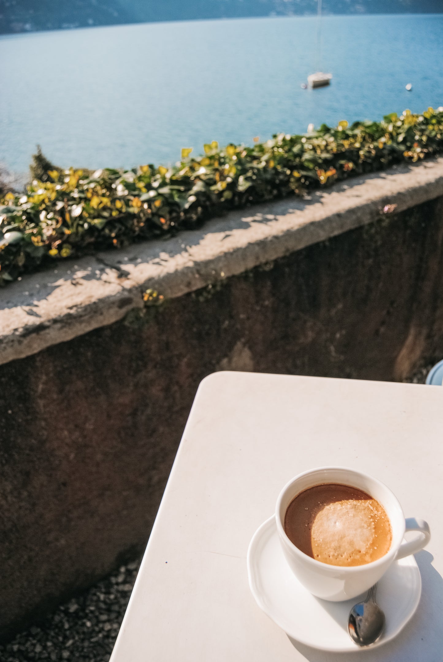 Cappuccino - Lake Como Villa Italy Carla & Joel Photography Print