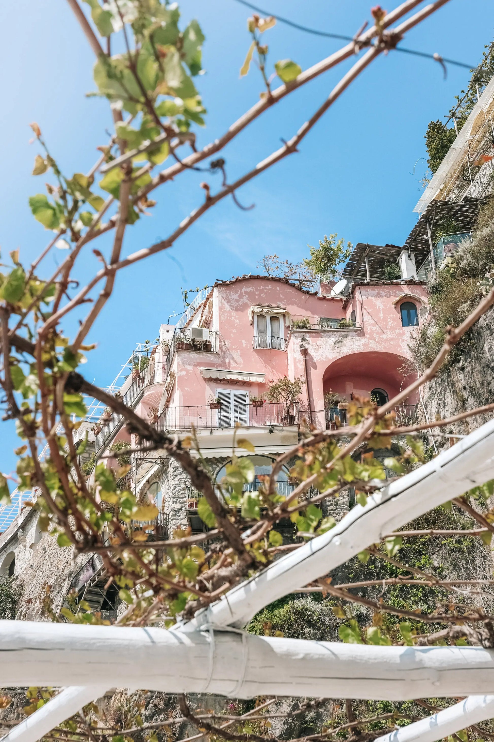 Rosa- Pink Ravello Villa Print Amalfi Coast Carla & Joel Photography