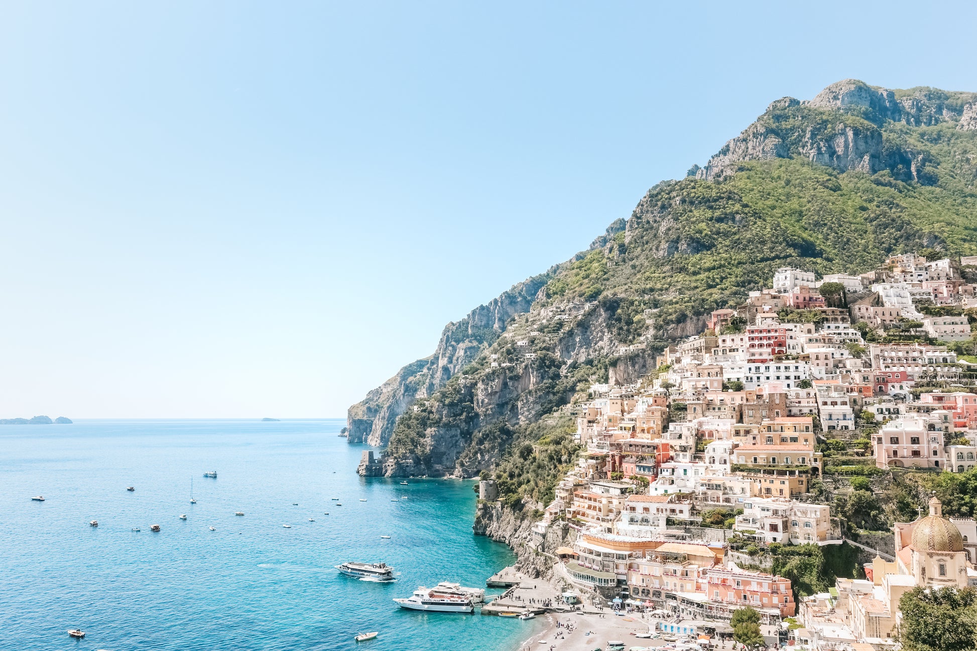 Positano Pomeriggio- Amalfi Coast Print Wall Art Carla & Joel Photography