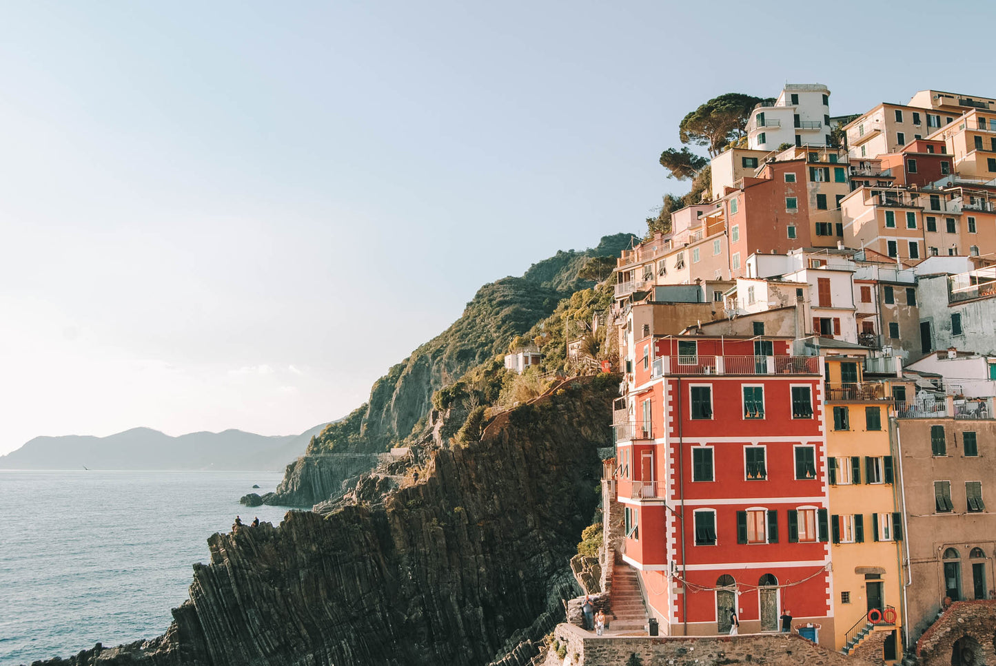 Sunkissed Riomaggiore Italian Cinque Terre Print Carla & Joel Photography