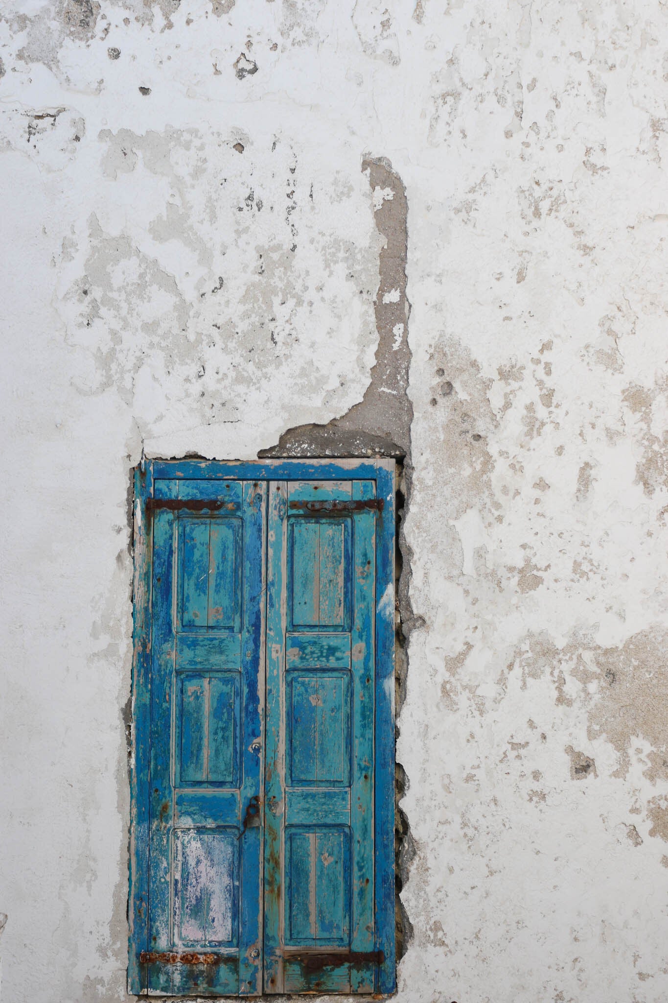 Eunoia - Mykonos Greek Blue Door Print Photography by Carla & Joel