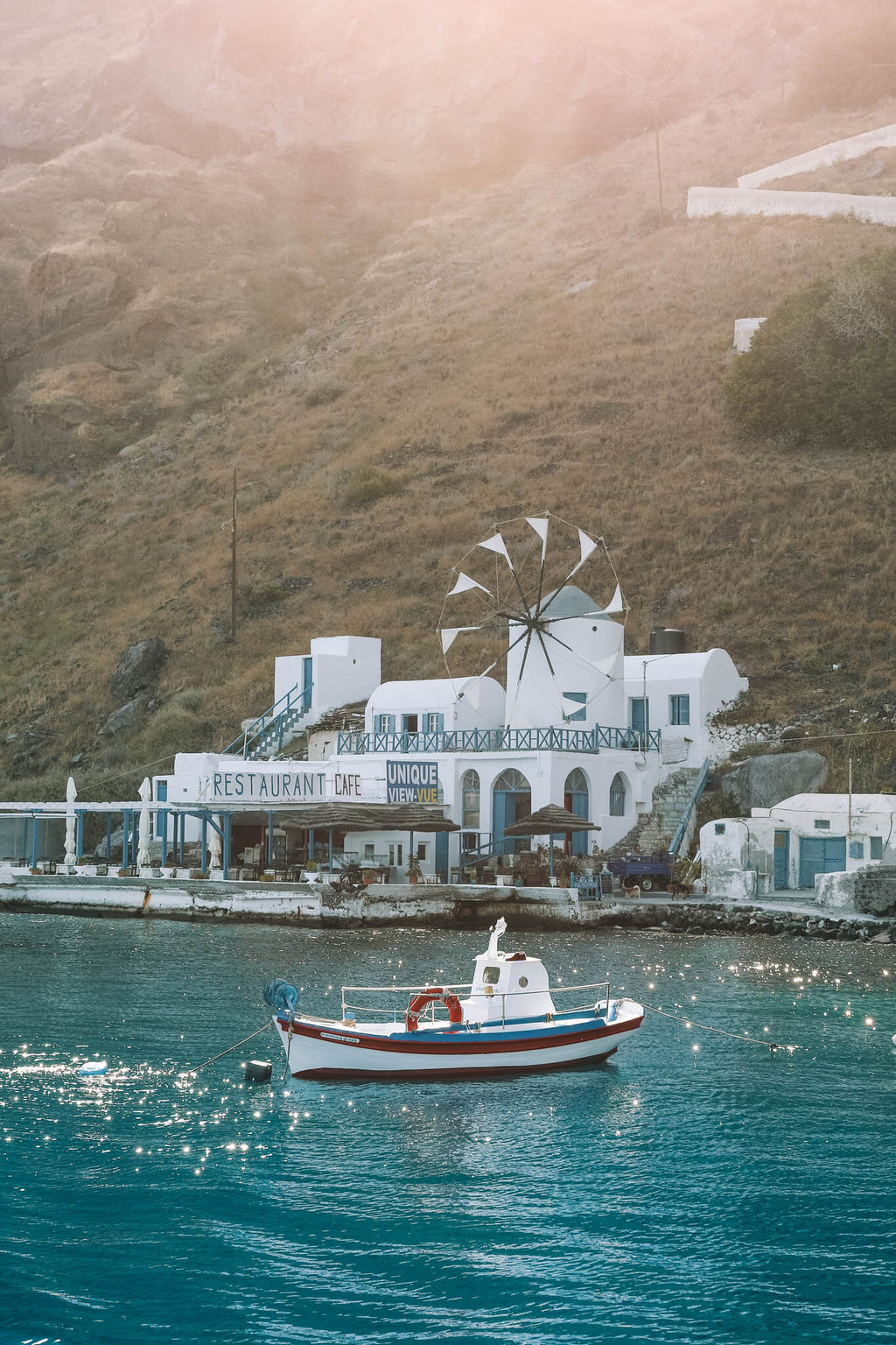 Thirassia- Santorini Greek Island Beach Print Carla & Joel Photography