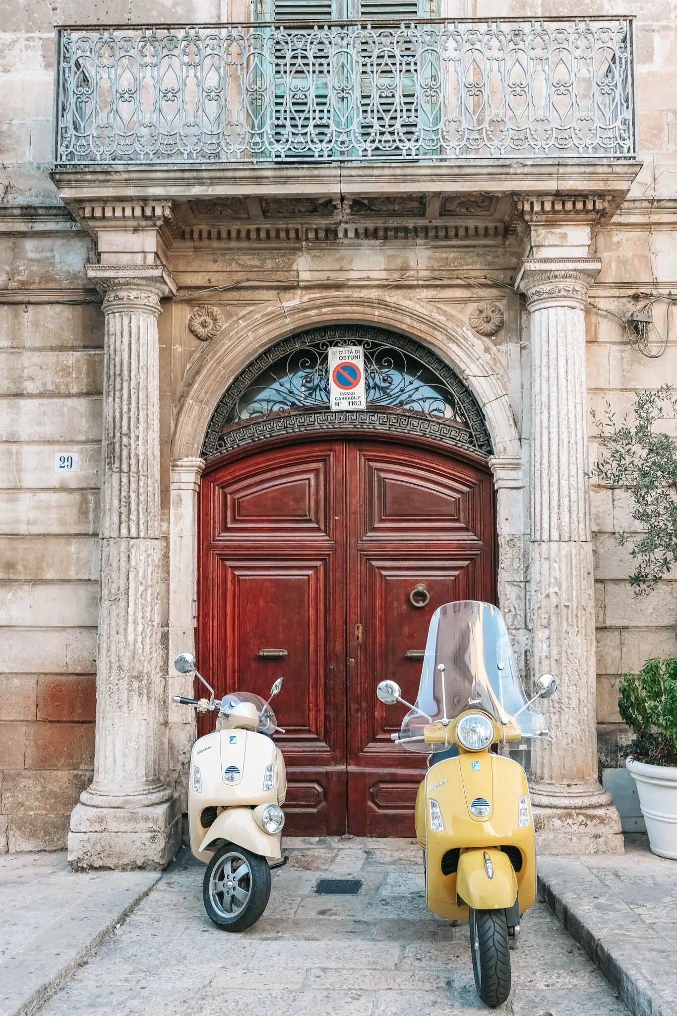 No Parking- Puglia Vespa Print Italy Wall Art Carla & Joel Photography