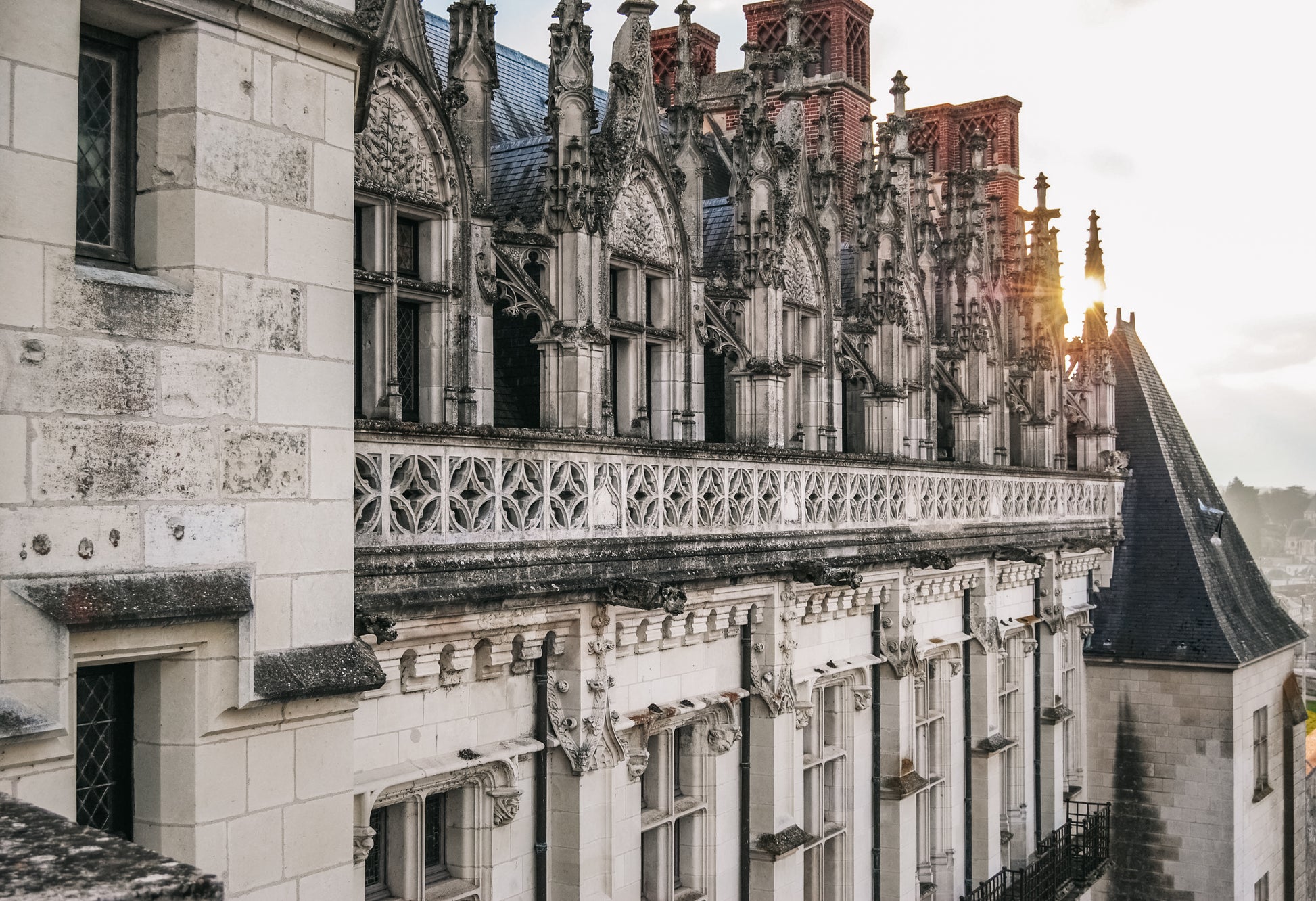 Loire Light - Chateau Sunset France Carla & Joel Photography Print