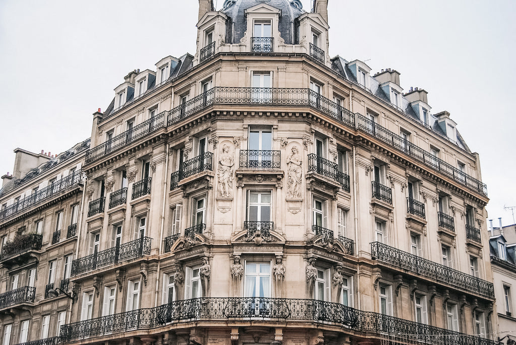Bobo Parisien - Paris Architecture Art Carla & Joel Photography Print