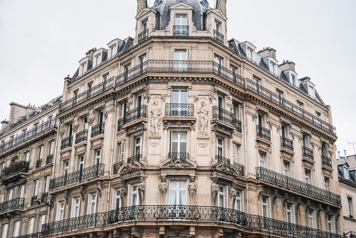 Bobo Parisien - Paris Architecture Art Carla & Joel Photography Print