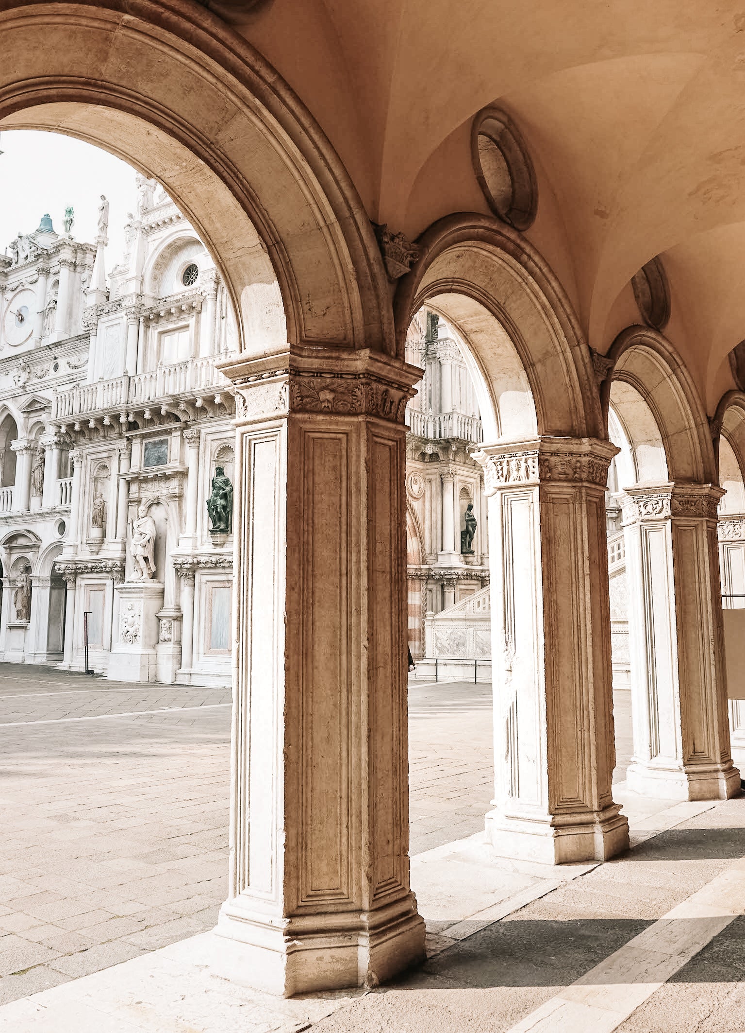 Archways of Venice - Doge's Palace Italy Print Carla & Joel Photograph