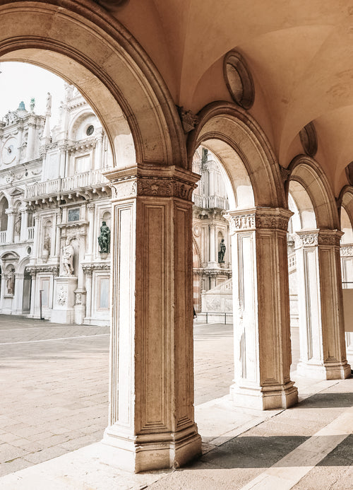 Archways of Venice - Doge's Palace Italy Print Carla & Joel Photograph