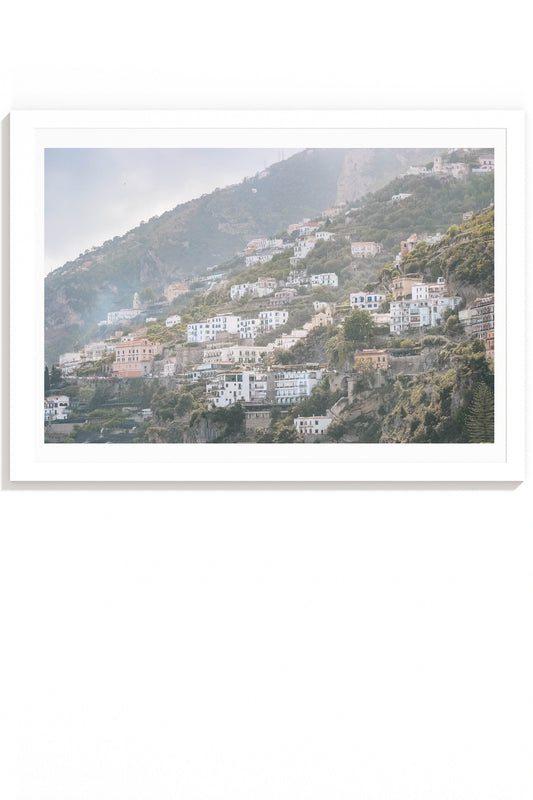 Amalfi Dream- Positano Coast Print Wall Art Photograph by Carla & Joel