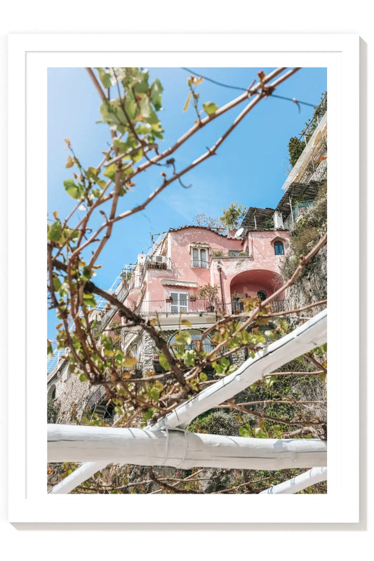 Rosa- Pink Ravello Villa Print Amalfi Coast Carla & Joel Photography