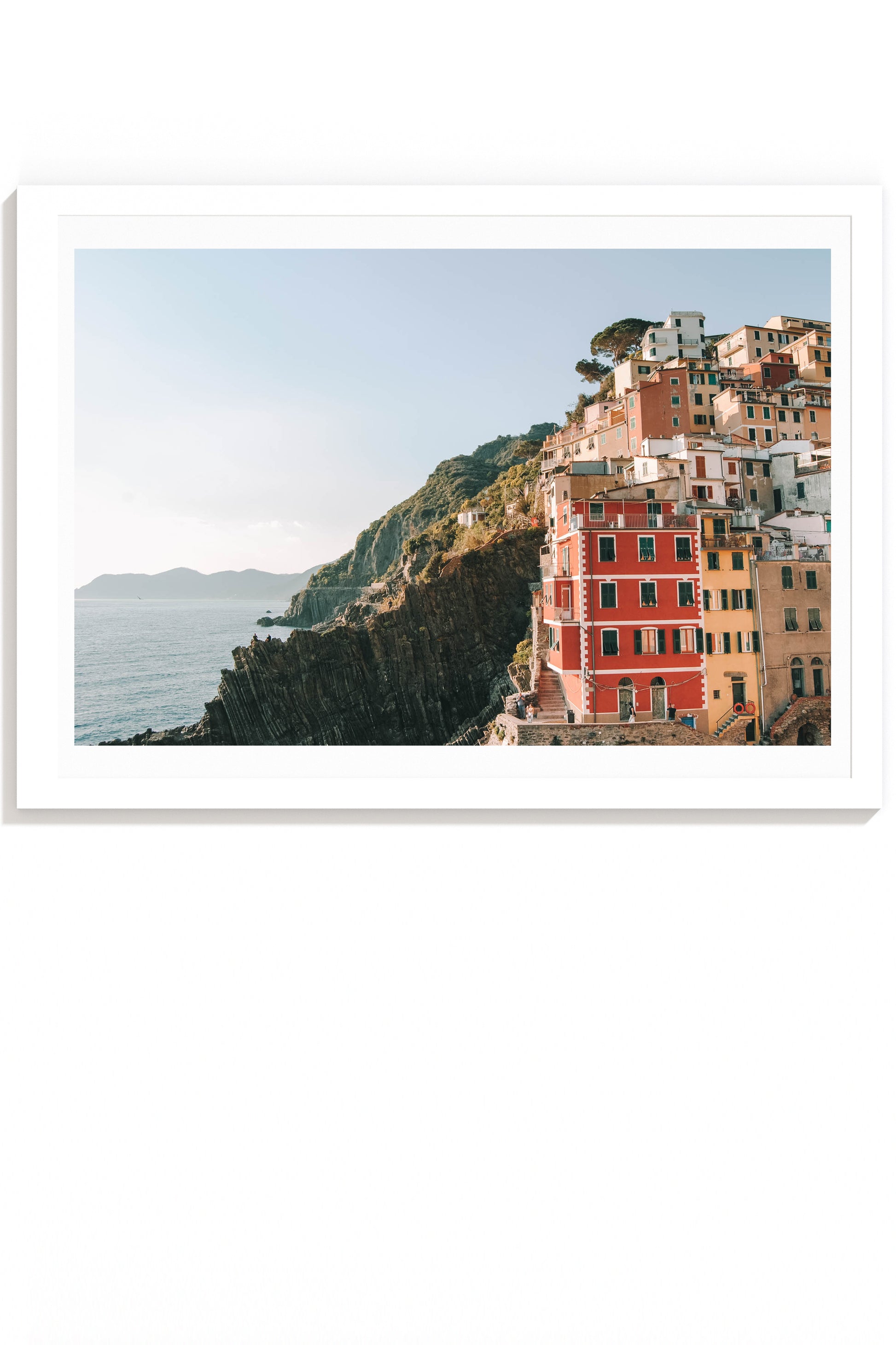 Sunkissed Riomaggiore Italian Cinque Terre Print Carla & Joel Photography