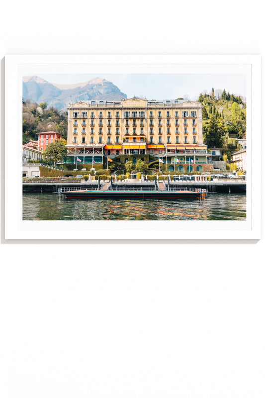 The Grand Hotel Tremezzo- Lake Como Carla & Joel Photography Print