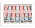 Pink Penchant - Italian Lake Como Carla & Joel Photography Print