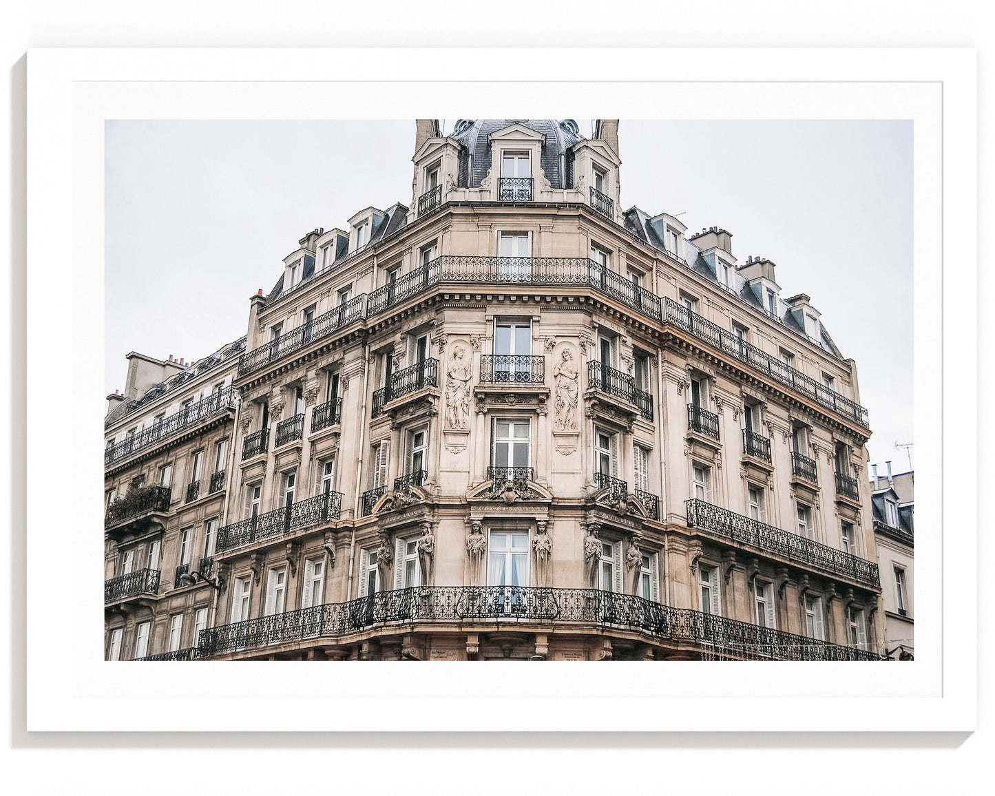 Bobo Parisien - Paris Architecture Art Carla & Joel Photography Print